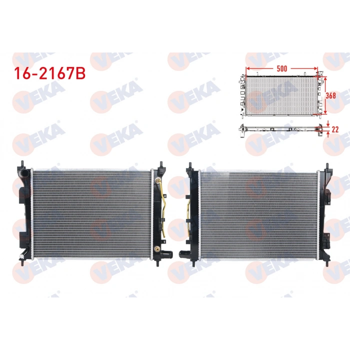 SU RADYATORU BRAZING HYUNDAI I20 1.4 A-T 2015-