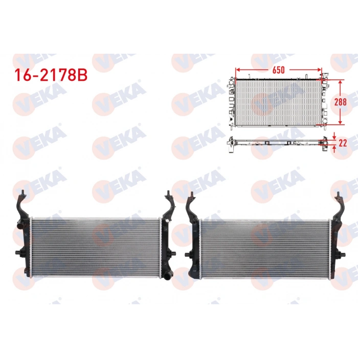 SU RADYATORU BRAZING HYUNDAI KONA 2020-