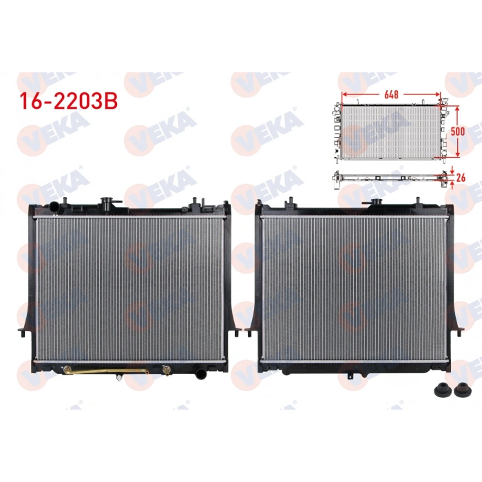 SU RADYATORU BRAZING ISUZU D-MAX 2.5 D 4X4 A-T 2012-