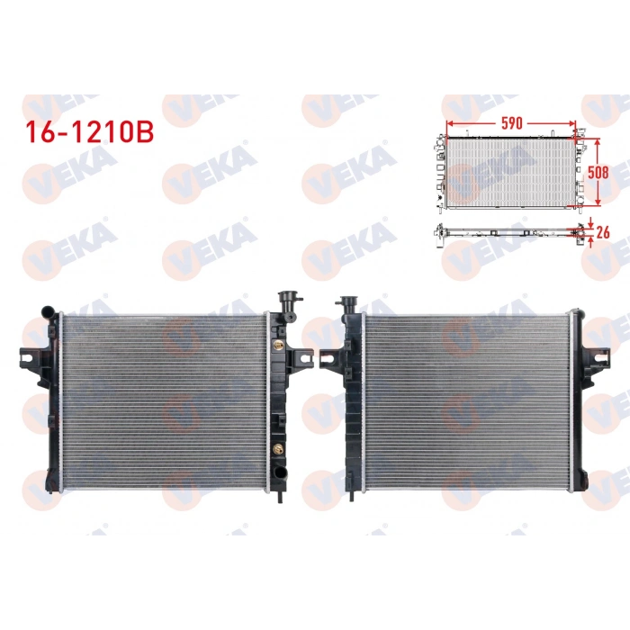 SU RADYATORU BRAZING JEEP GRAND CHEROKEE II (WJ,WG) 4.7 V8 A-T 1998-2005