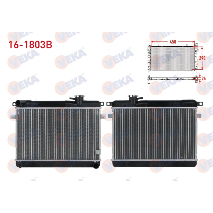 SU RADYATORU BRAZING KAPAKLI FIAT 131 1.3 M-T 1979-1993