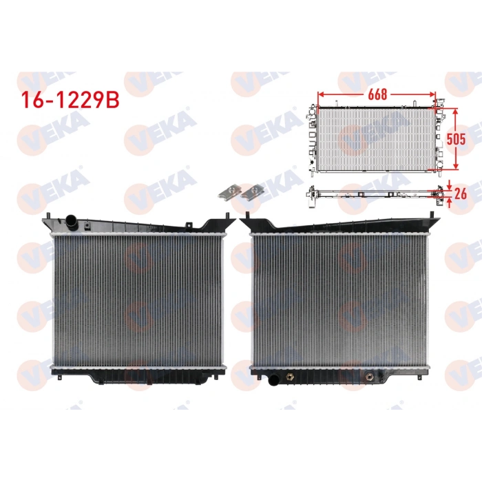 SU RADYATORU BRAZING LINCOLN NAVIGATOR 5.4 2003-2004 A-T