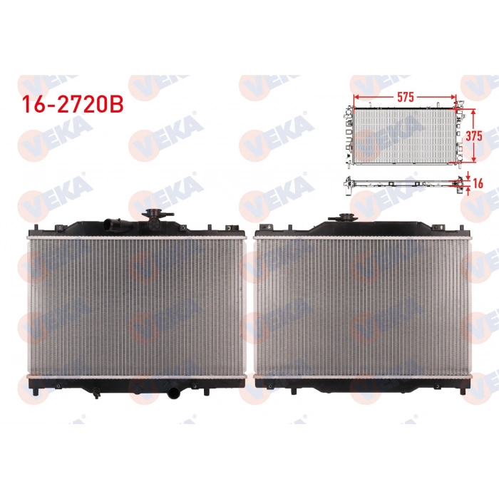 SU RADYATORU BRAZING MAZDA CX-3 2.0 2016-