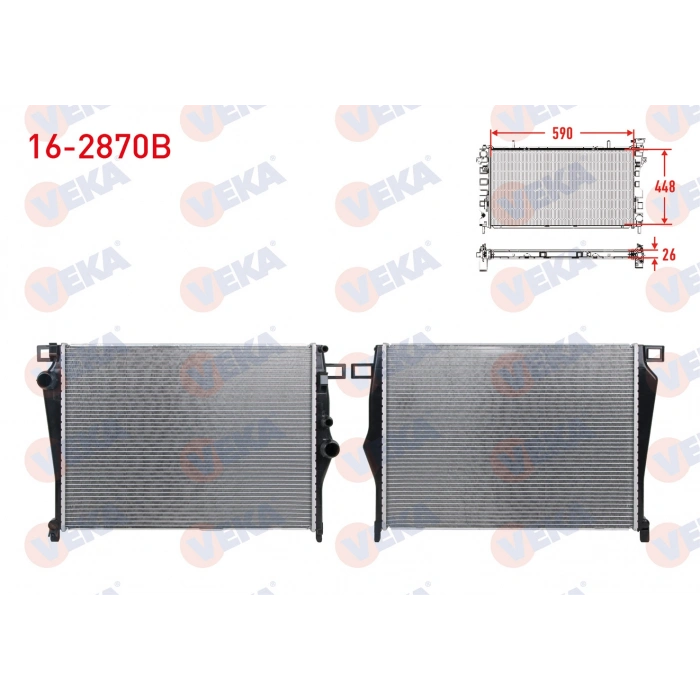 SU RADYATORU BRAZING MERCEDES C SERISI (W205) C 180 - C 200 D BlueTEC 2014-2018