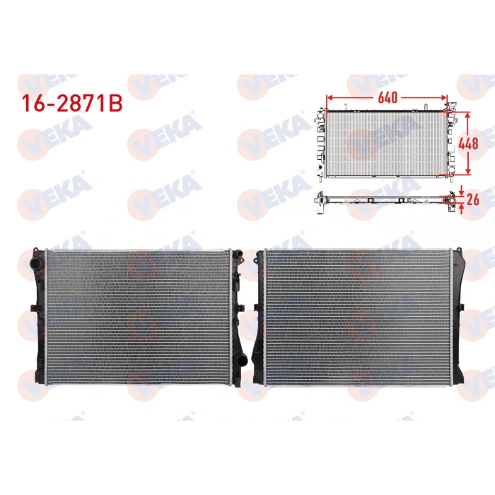 SU RADYATORU BRAZING MERCEDES C SERISI (W205) C200, C300 2018-2021
