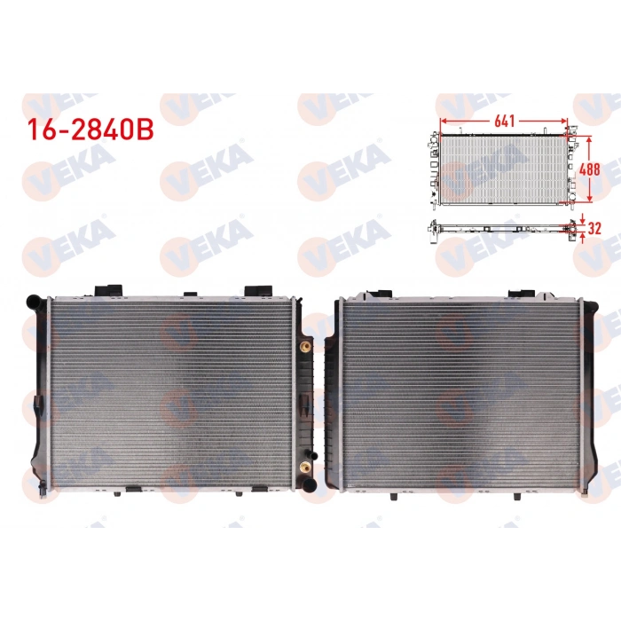 SU RADYATORU BRAZING MERCEDES E CLASS (W210) E 200 KOMPRESOR A-T AC+/- 1995-2002
