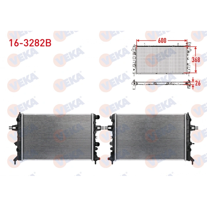 SU RADYATORU BRAZING OPEL ASTRA G 1.6 2000-2009