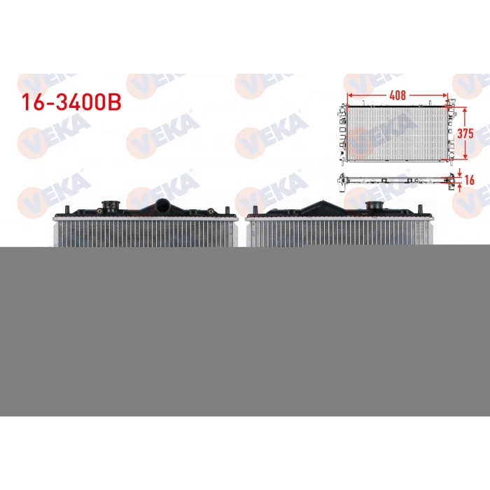 SU RADYATORU BRAZING PROTON 1.5 M-T AC+/- 1994-2000