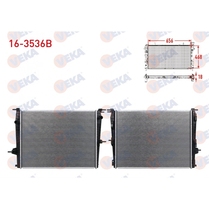 SU RADYATORU BRAZING RENAULT FLUENCE (L30) 1.6 16v M-T AC+/- 2009-