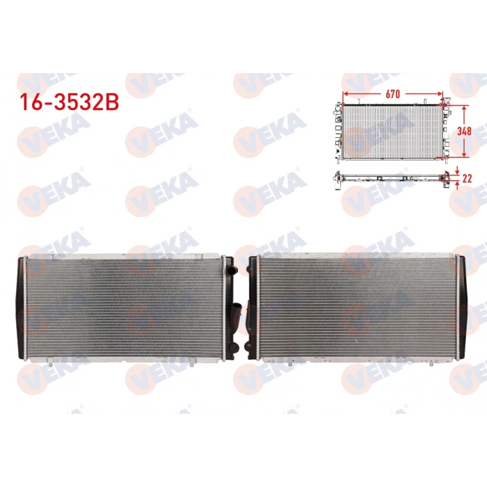 SU RADYATORU BRAZING RENAULT R21 (B48,L48) OPTIMA 1.7 M-T 1986-1993