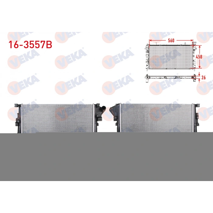 SU RADYATORU BRAZING RENAULT TRAFIC II (FL) 2.0 DCI M-T AC+/- 2006-2014