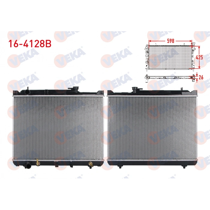SU RADYATORU BRAZING SUZUKI GRAND VITARA I (FT,GT) 2.7 i A-T 2001-2003