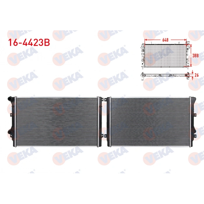 SU RADYATORU BRAZING VOLKSWAGEN GOLF V (1K1) 1.9 TDI M-T 2003-2009