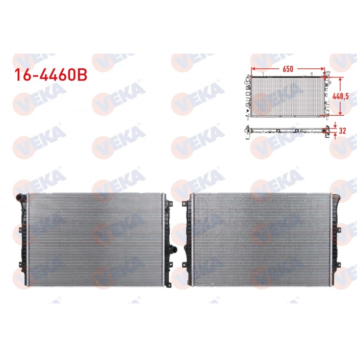 SU RADYATORU BRAZING VOLKSWAGEN TIGUAN (5N_) 1.4 TSI 2007-2016