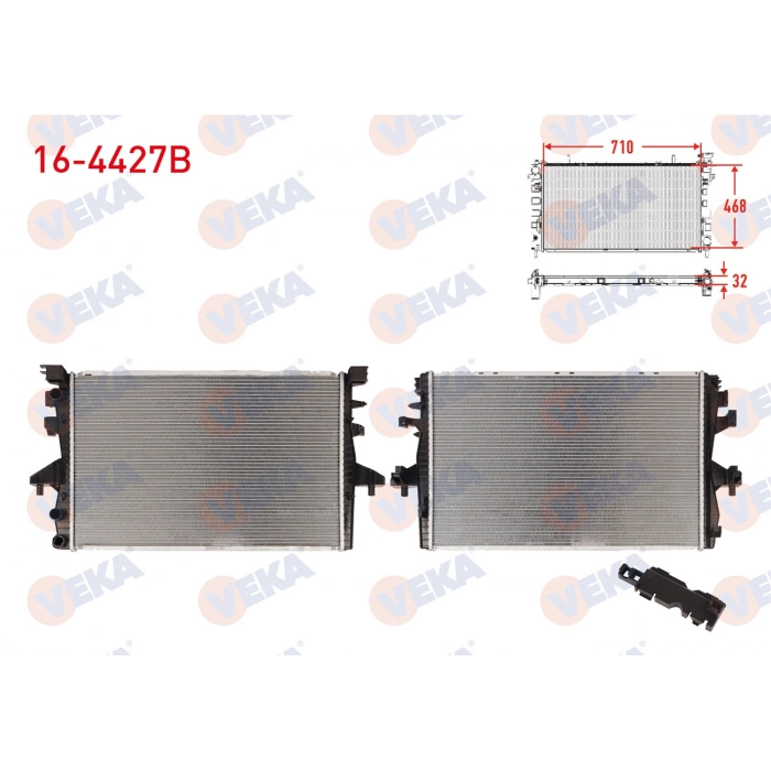 SU RADYATORU BRAZING VOLKSWAGEN TRANSPORTER V (7HA,7HH,7EA,7EH) 1.9 TDI M-T 2003-2011