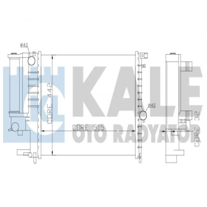 SU RADYATÖRÜ E34 M40-43-20-50 91-95