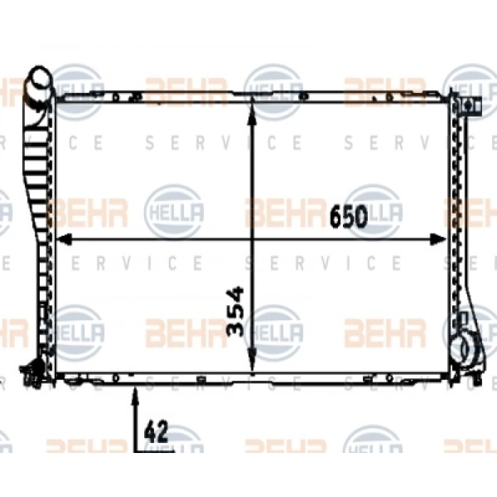SU RADYATÖRÜ E38-E39 M47-M57-M67 98-03