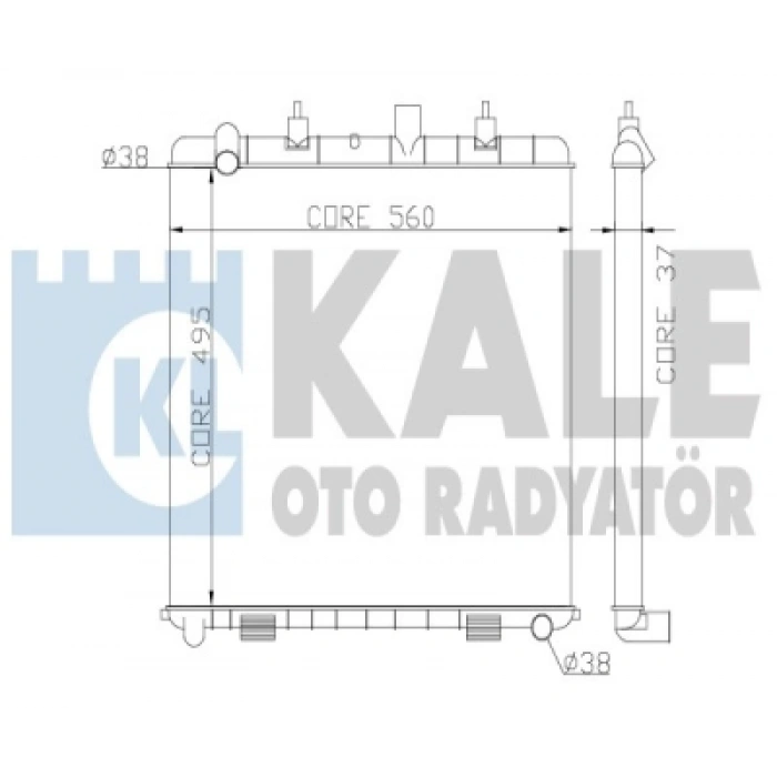 SU RADYATÖRÜ LAND ROVER RANGE ROVER 4.0-4.6 94-02
