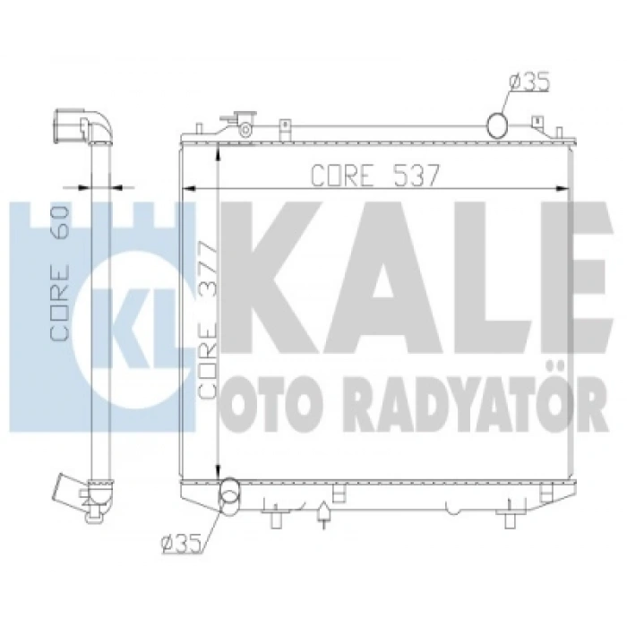 SU RADYATÖRÜ MANUEL SANZ. RANGER 2,5D/2,5TD 98-12