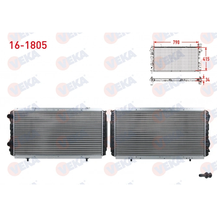 SU RADYATORU MEKANIK FIAT DUCATO (244) 2.0 JTD M-T 2002-2006