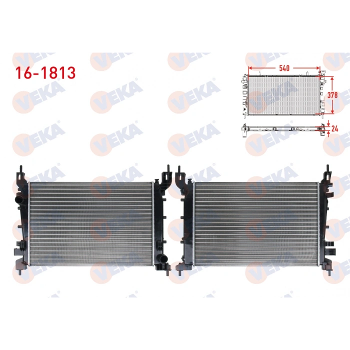 SU RADYATORU MEKANIK FIAT LINEA (323) 1.4 77 HP M-T 2007-