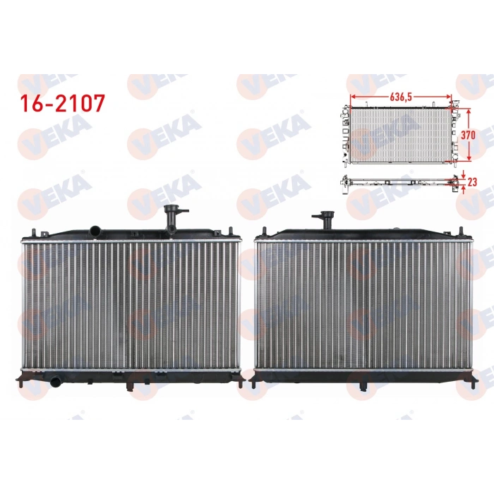 SU RADYATORU MEKANIK HYUNDAI ACCENT ERA 1.4i 16v M-T 2006-2012