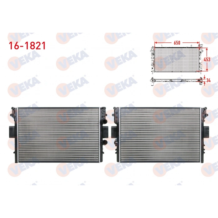 SU RADYATORU MEKANIK IVECO DAILY III (35C) 2.8 D M-T AC+/- 1999-2006