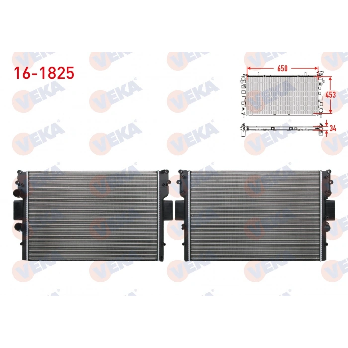 SU RADYATORU MEKANIK IVECO DAILY IV (35C) 2.3 D M-T AC+/- 2006-2011