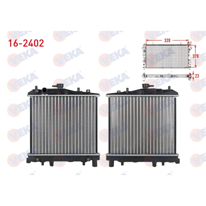 SU RADYATORU MEKANIK KIA PRIDE (DA) 1.3 16v 1990-1999