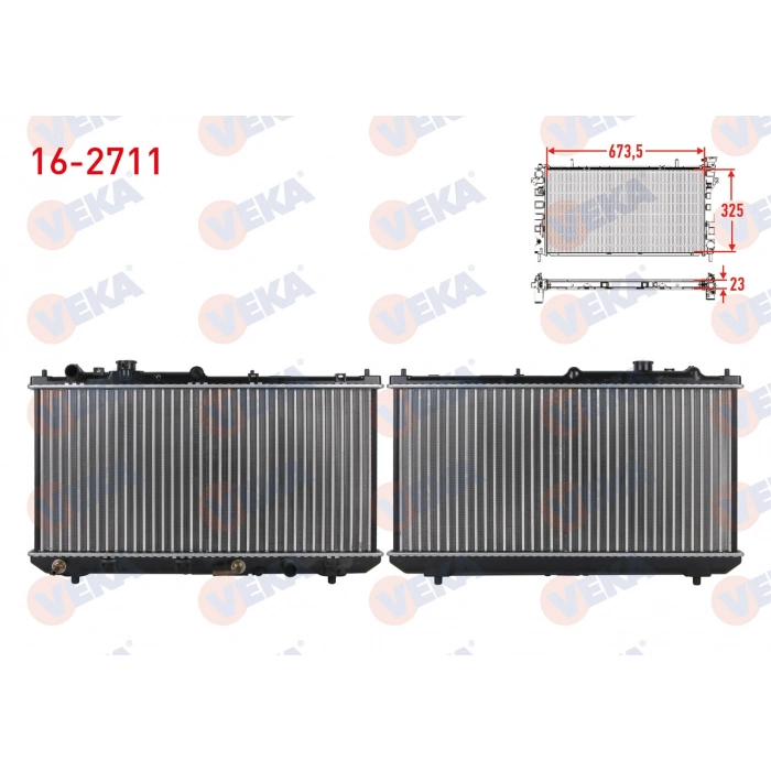 SU RADYATORU MEKANIK MAZDA 323 1.5 A-T 1998-2000