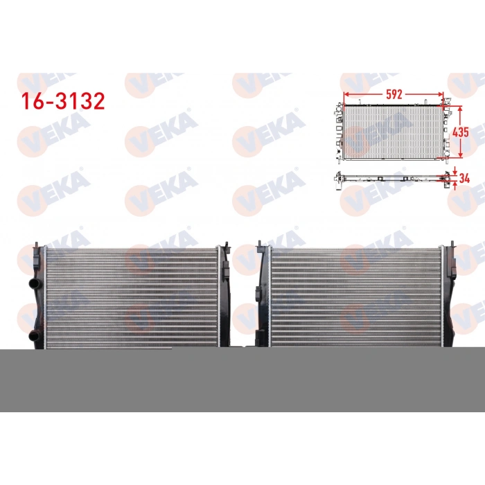SU RADYATORU MEKANIK NISSAN QASHQAI (J10) 1.5 DCI M-T 2007-2014