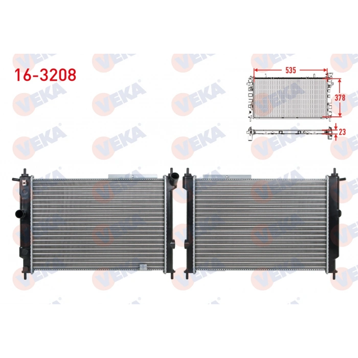 SU RADYATORU MEKANIK OPEL ASTRA F 1.7 D M-T 1991-1998