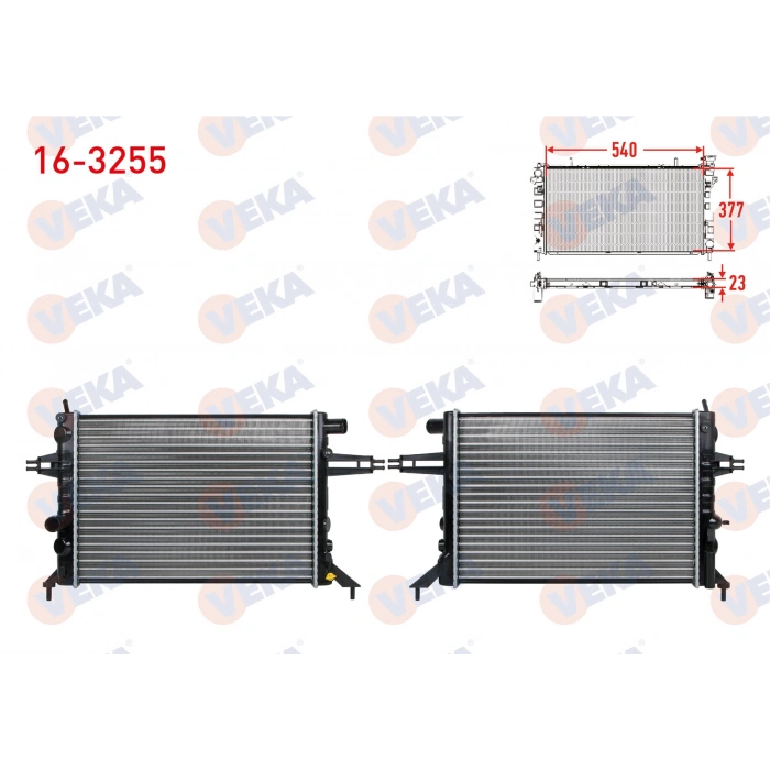 SU RADYATORU MEKANIK OPEL ASTRA G (F69) 1.6 16v AC- M-T 1998-2005