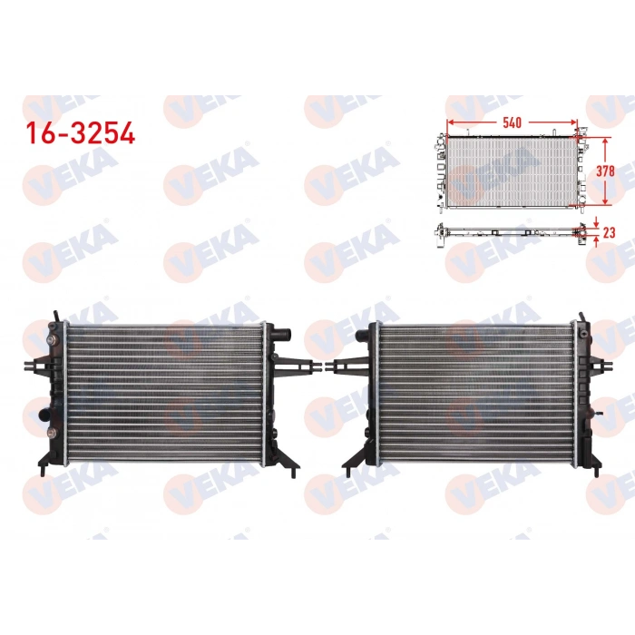 SU RADYATORU MEKANIK OPEL ASTRA G (F69) 1.6 16v 1.8 AC SIZ A-T 1998-2005
