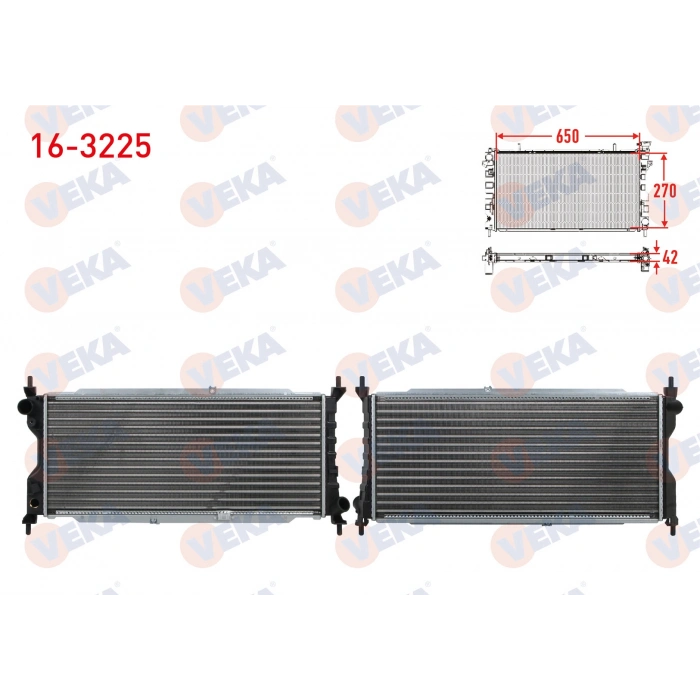 SU RADYATORU MEKANIK OPEL CORSA B 1.5 D M-T 1993-2000