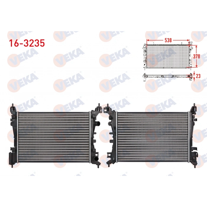 SU RADYATORU MEKANIK OPEL CORSA D 1.4 (XEP) M-T 2006-2014