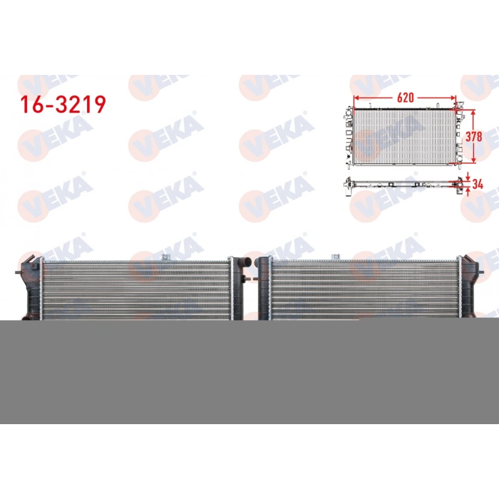 SU RADYATORU MEKANIK OPEL VECTRA A 1.6 M-T 1989-1995
