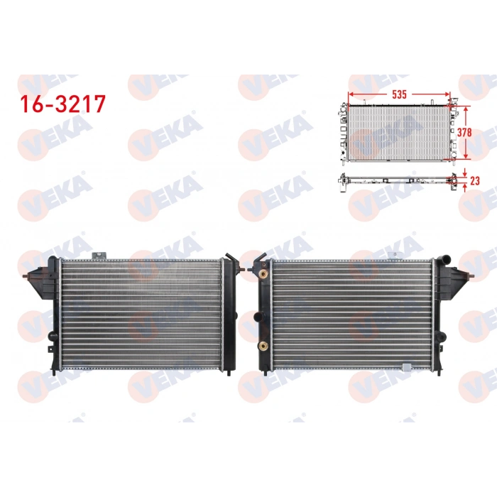 SU RADYATORU MEKANIK OPEL VECTRA A 1.8 A-T 1988-1995