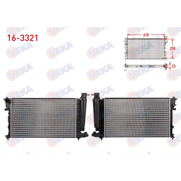 SU RADYATORU MEKANIK PEUGEOT 306 (7B,N3,N5) 1.8 D M-T 1993-2002