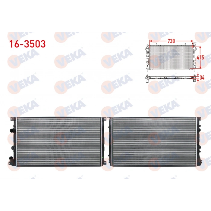 SU RADYATORU MEKANIK RENAULT MASTER II (FD) 1.9 DCI M-T 1998-2003