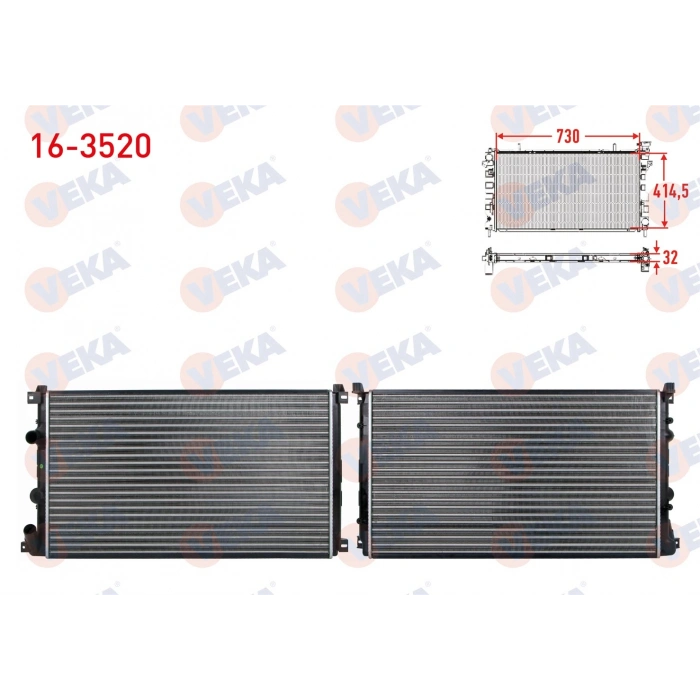 SU RADYATORU MEKANIK RENAULT MASTER II (FD) 2.5 DCI 2003-2010