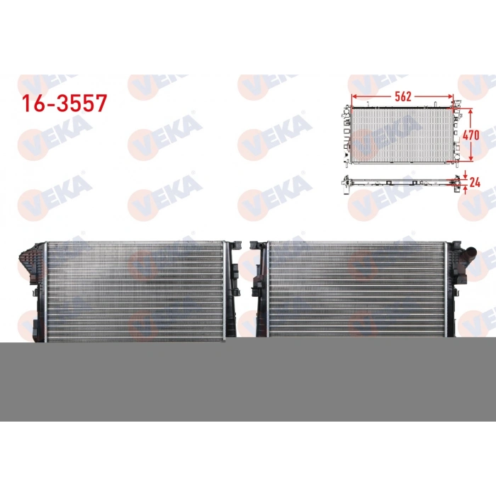 SU RADYATORU MEKANIK RENAULT TRAFIC II (FL) 2.0 DCI M-T AC+/- 2006-2014