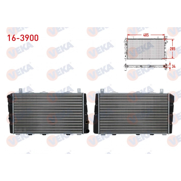 SU RADYATORU MEKANIK SKODA FAVORIT 135 1.3 M-T 1989-1994