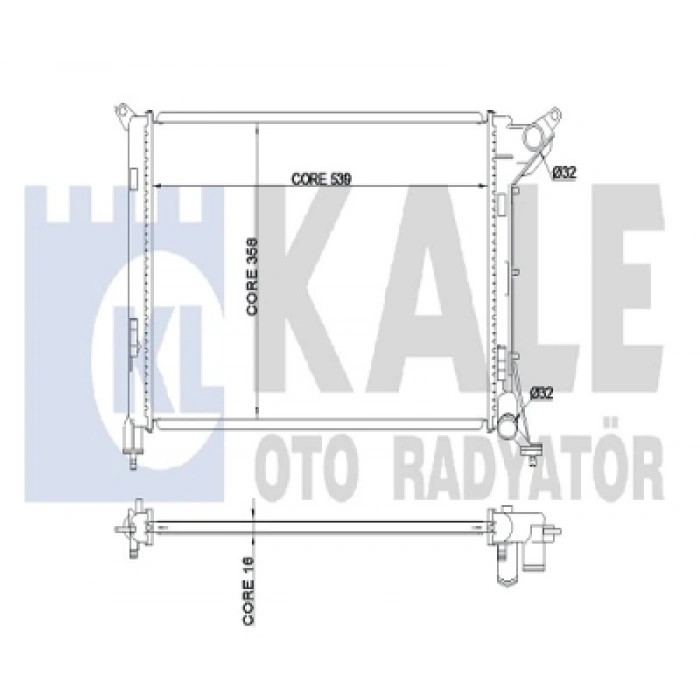 SU RADYATÖRÜ MINI R50-R52 BM 01-04