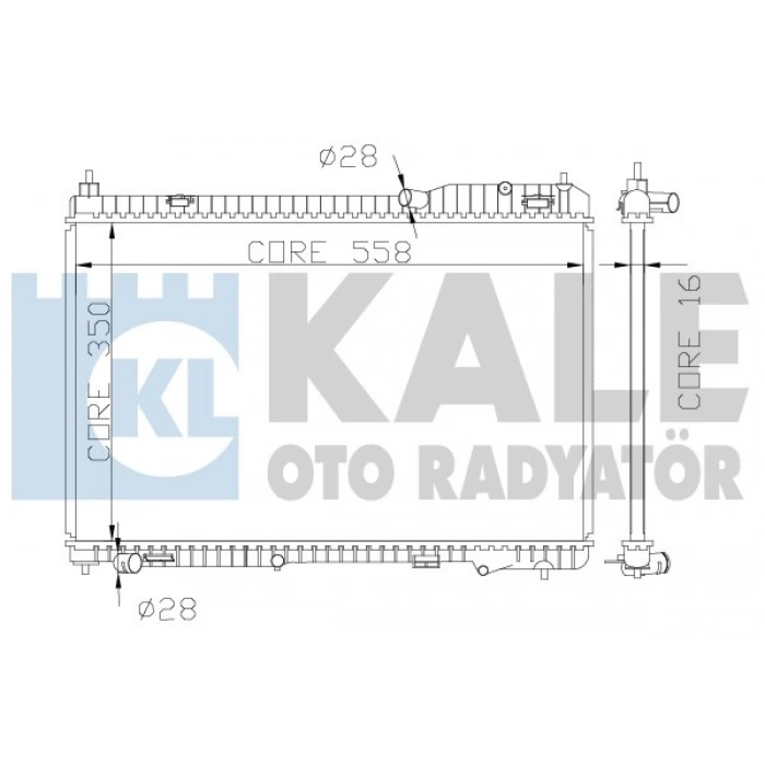 SU RADYATÖRÜ OTOMATIK / BRAZING FIESTA ZETEC-S 08-12
