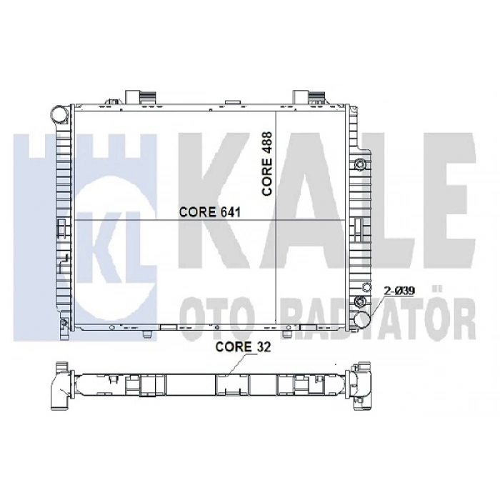 SU RADYATÖRÜ W210 M611 98-03