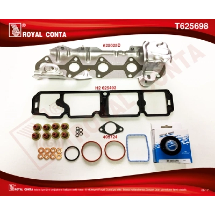 TAKIM CONTA ÜST FIESTA/FOCUS/COURIER 1,5/1,6 TDCI 11-