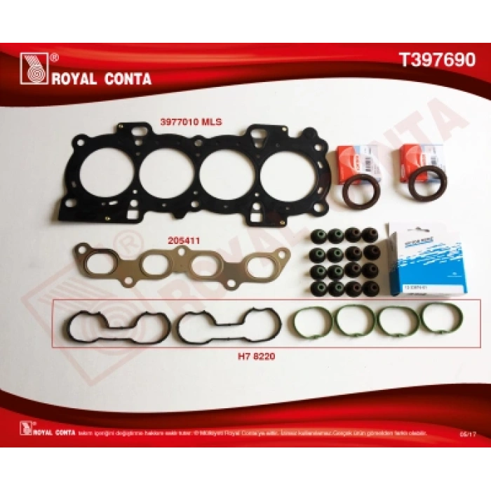 TAKIM CONTA ÜST SIL.CONTALI ÜST KAPAK CONTASIZ FOCUS 1.6 ZETEC-S 98-