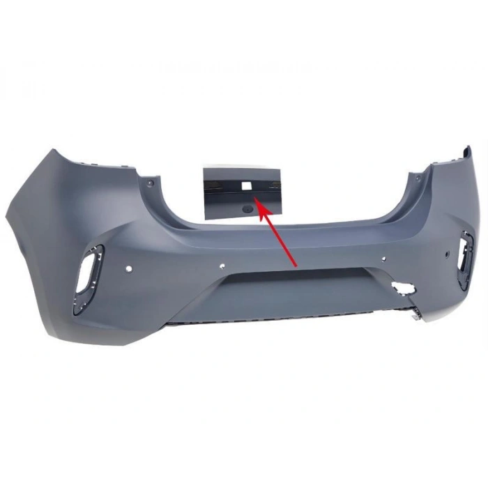 TAMPON ARKA ASTARLI 4 SENSÖRLÜ KAMERA DELİKLİ | OPEL | CORSA F | 2019>