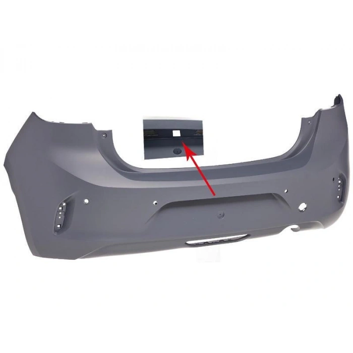 TAMPON ARKA ASTARLI 4 SENSÖRLÜ KAMERA DELİKLİ | OPEL | CORSA F | 2019-2023